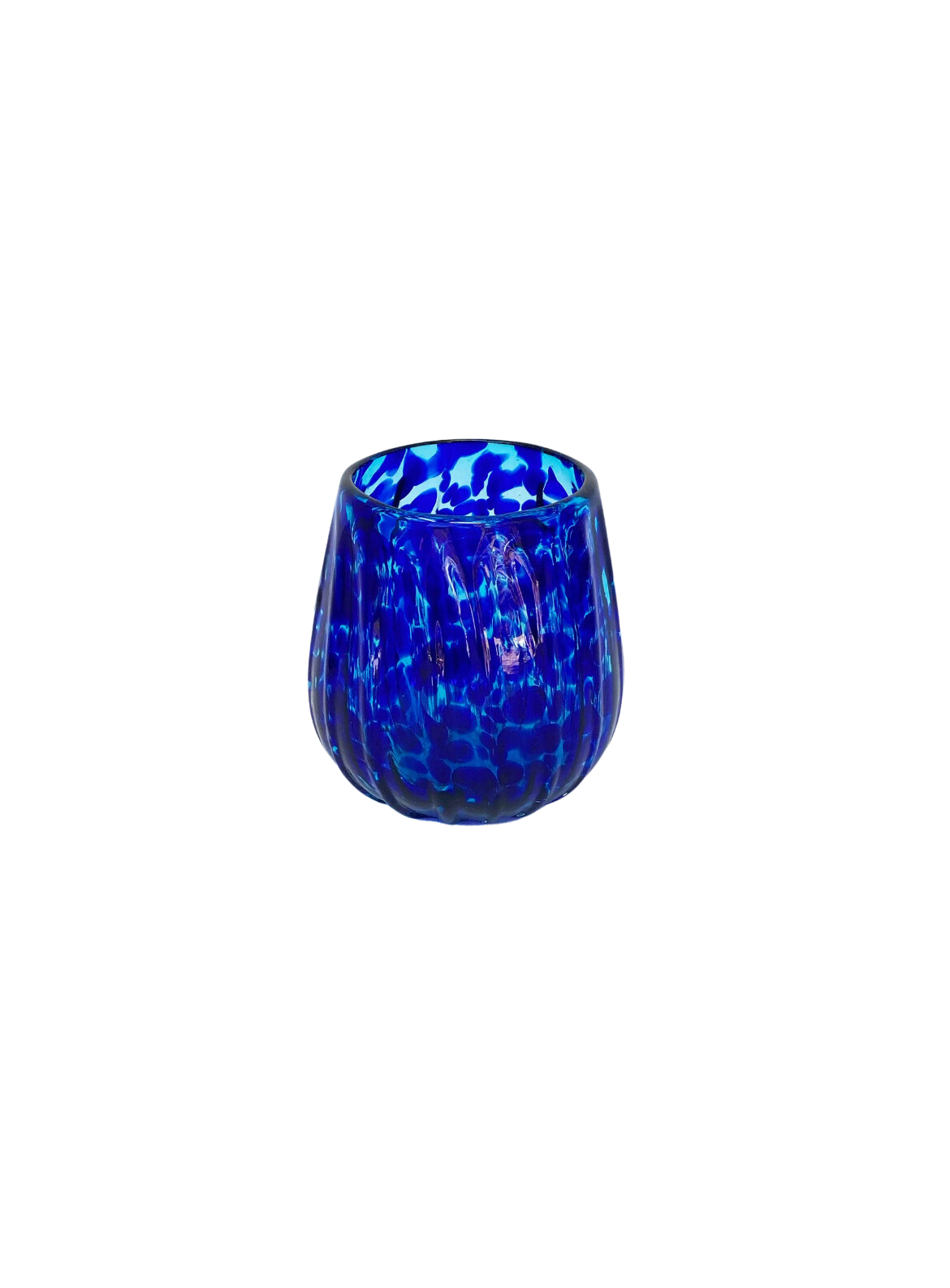 Stemless Wine Glass - Blue Ocean