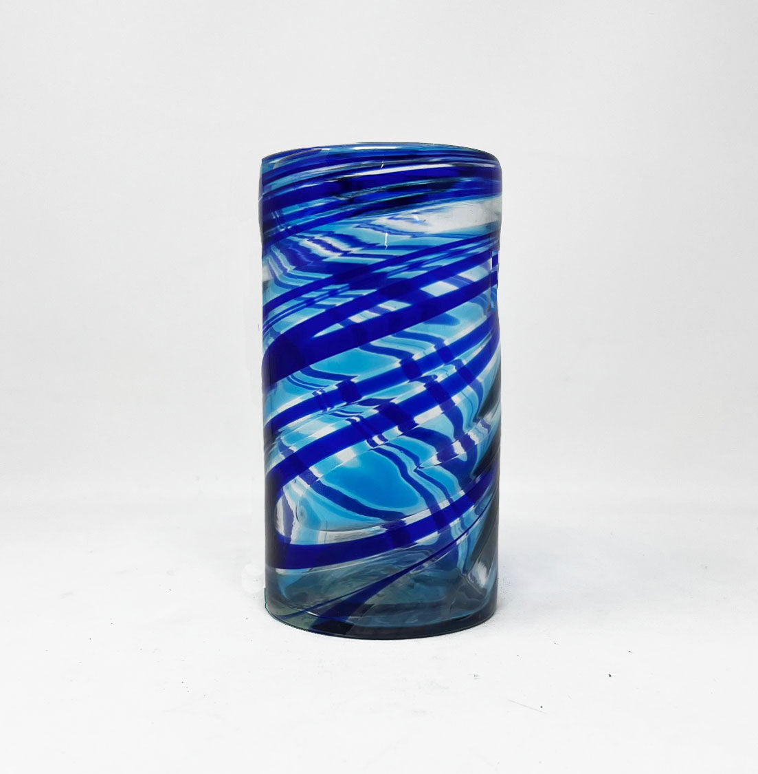 6 Hand Blown Water Glasses - The Summer Meadow Collection