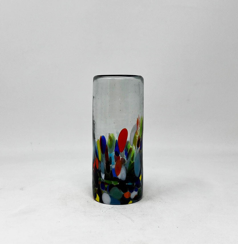 Hand Blown Shot Glass - Confetti Base