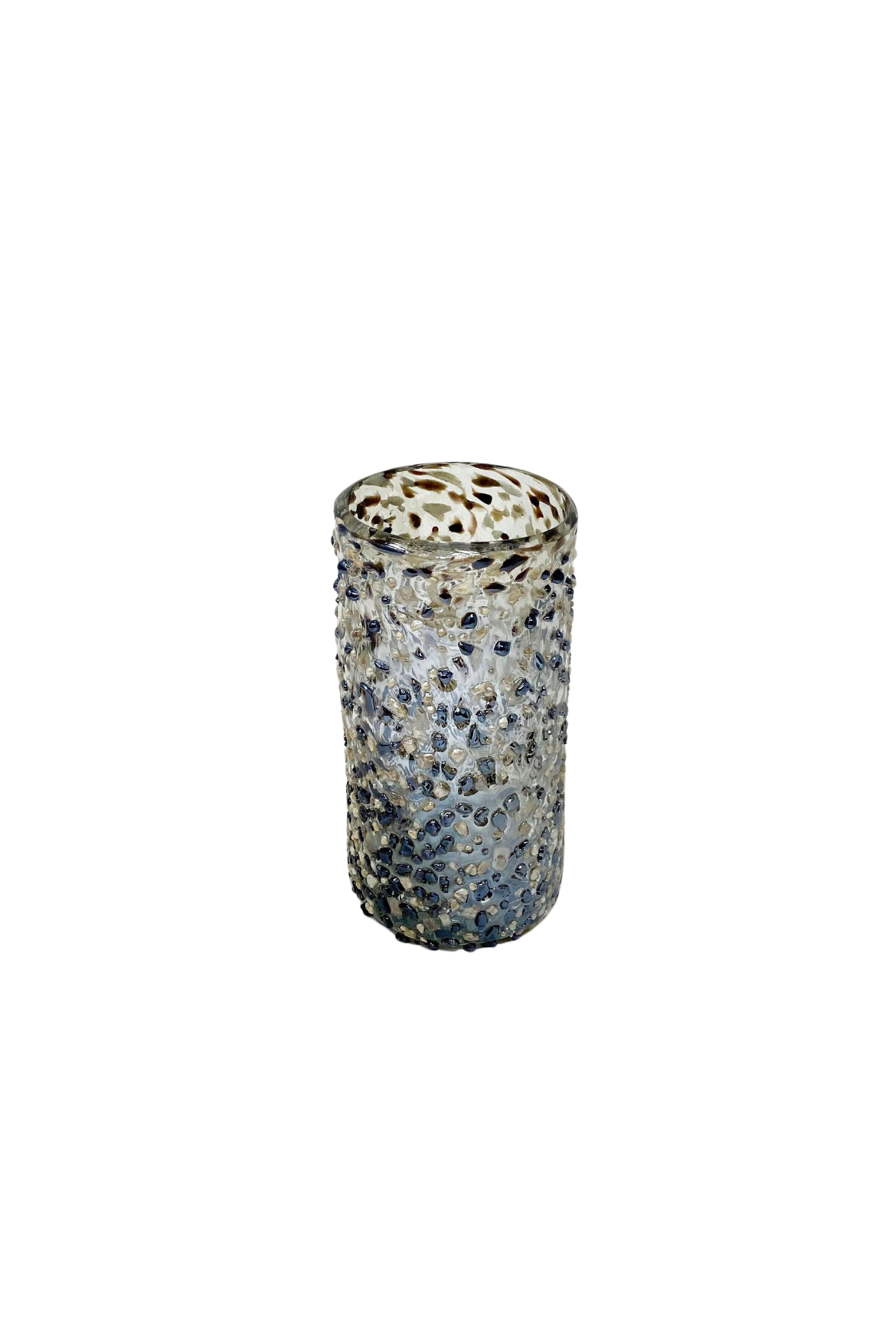 Hand Blown Water Glass - Mocha Graniti