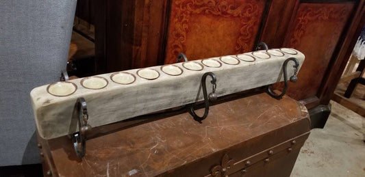 Iron Sugar Mold Base (3 legs) - for candle holder