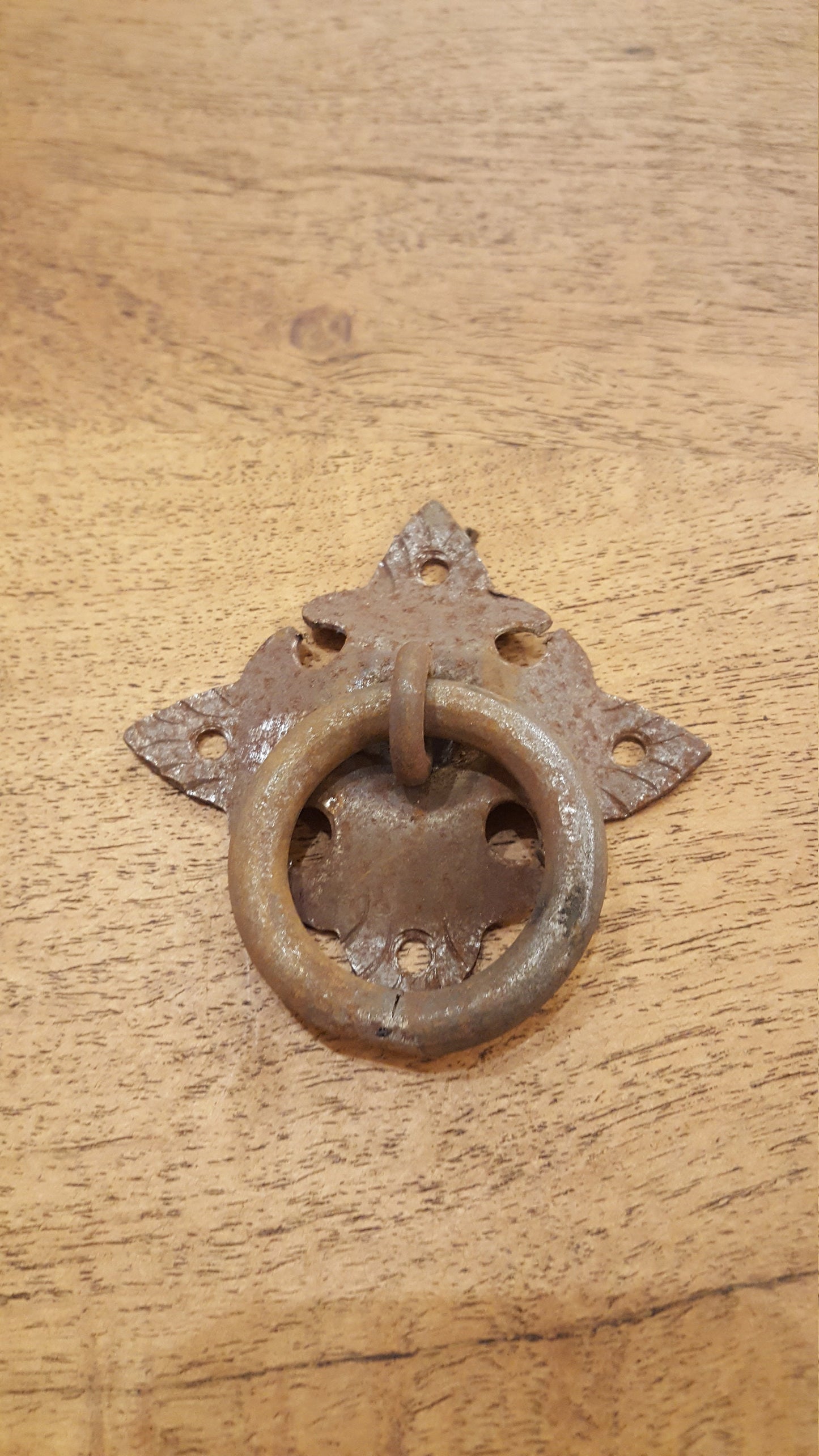 Iron Fleur Ring Pull