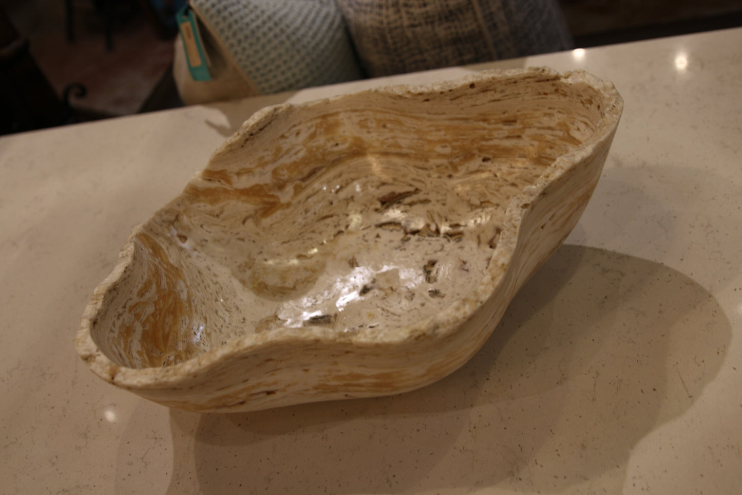 Onyx Bowl - Cream/Beige #12962