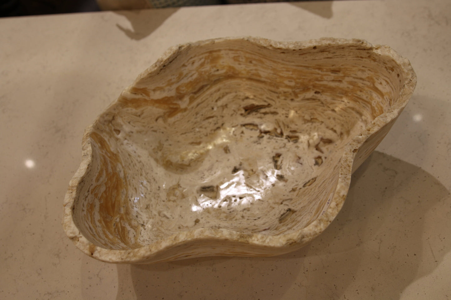 Onyx Bowl - Cream/Beige #12962